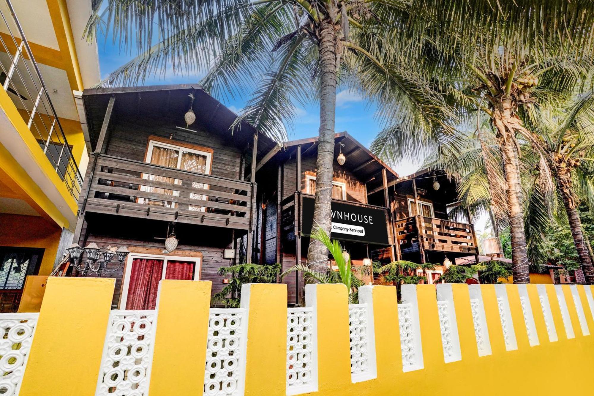 Wenzet Cottages Morjim Exterior foto
